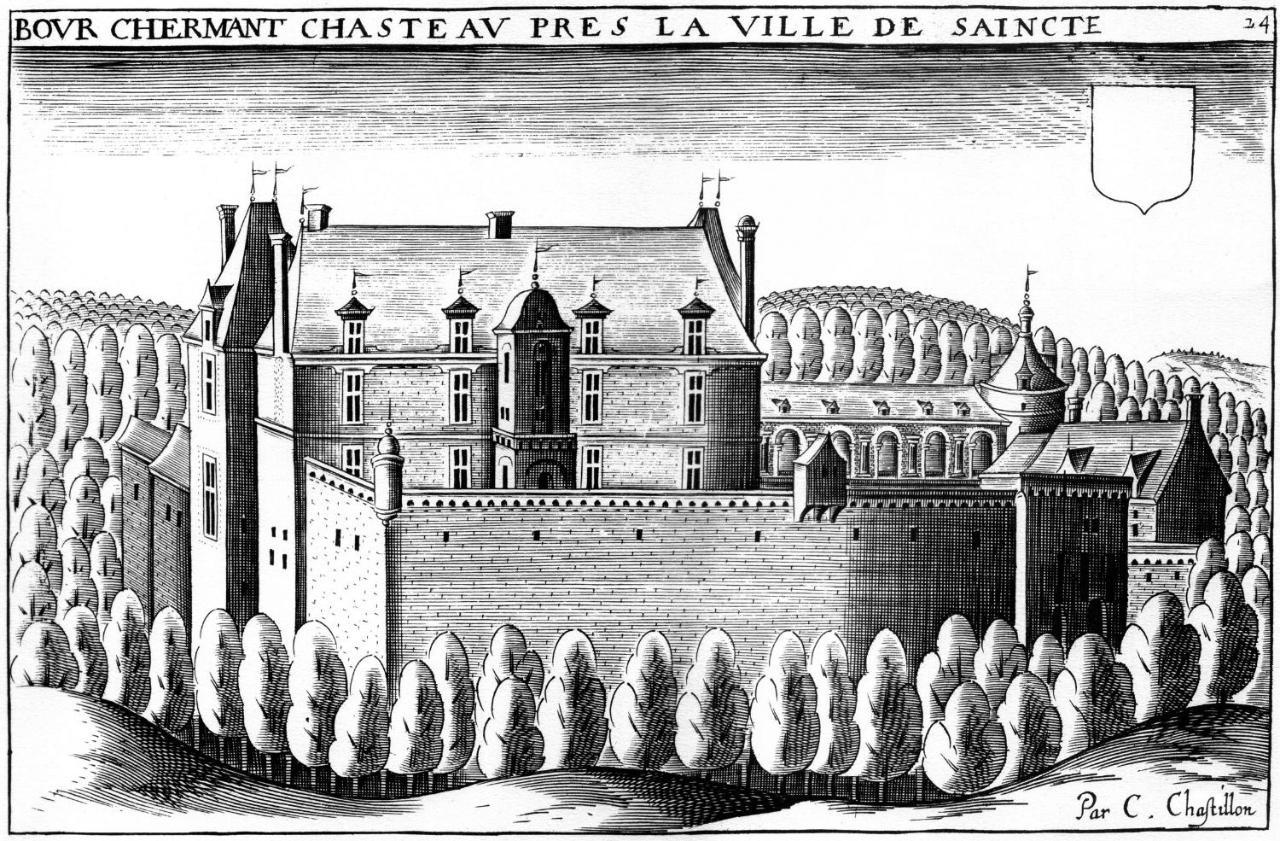 Chateau De Bois Charmant Les Nouillers Exteriör bild