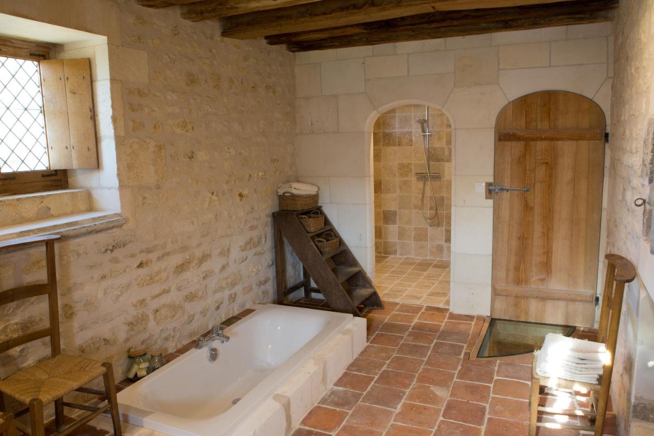 Chateau De Bois Charmant Les Nouillers Exteriör bild